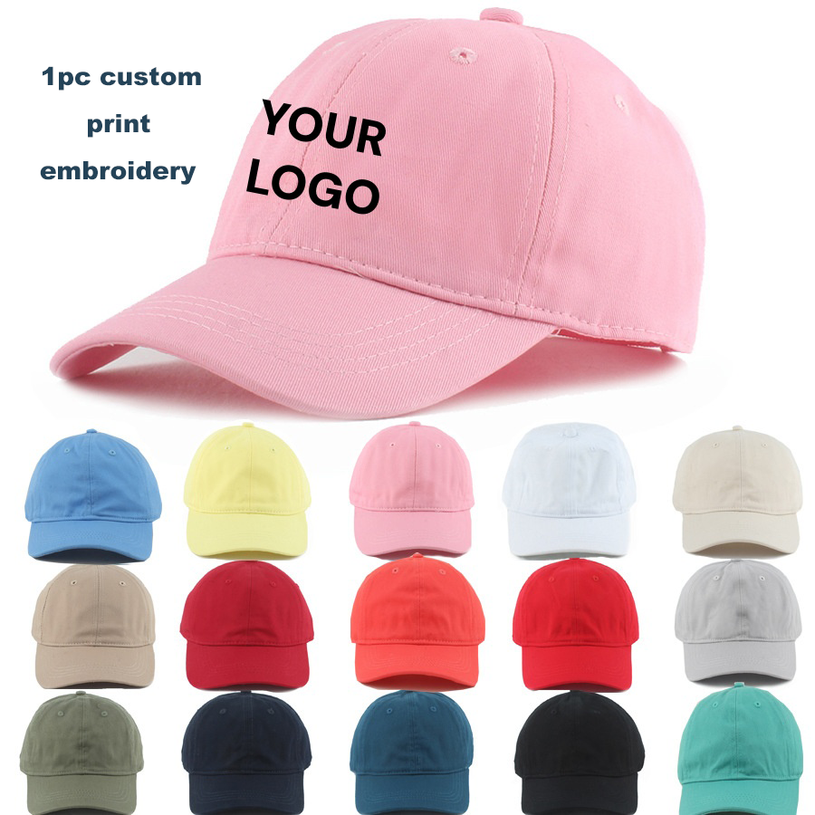 Embroidery Cap - Custom Logo Embroidery Baseball Caps For