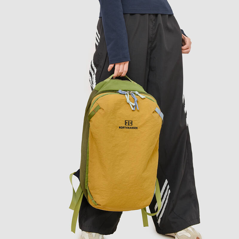 Embroidery Canvas - New Color Block Backpack Waterproof Nylon