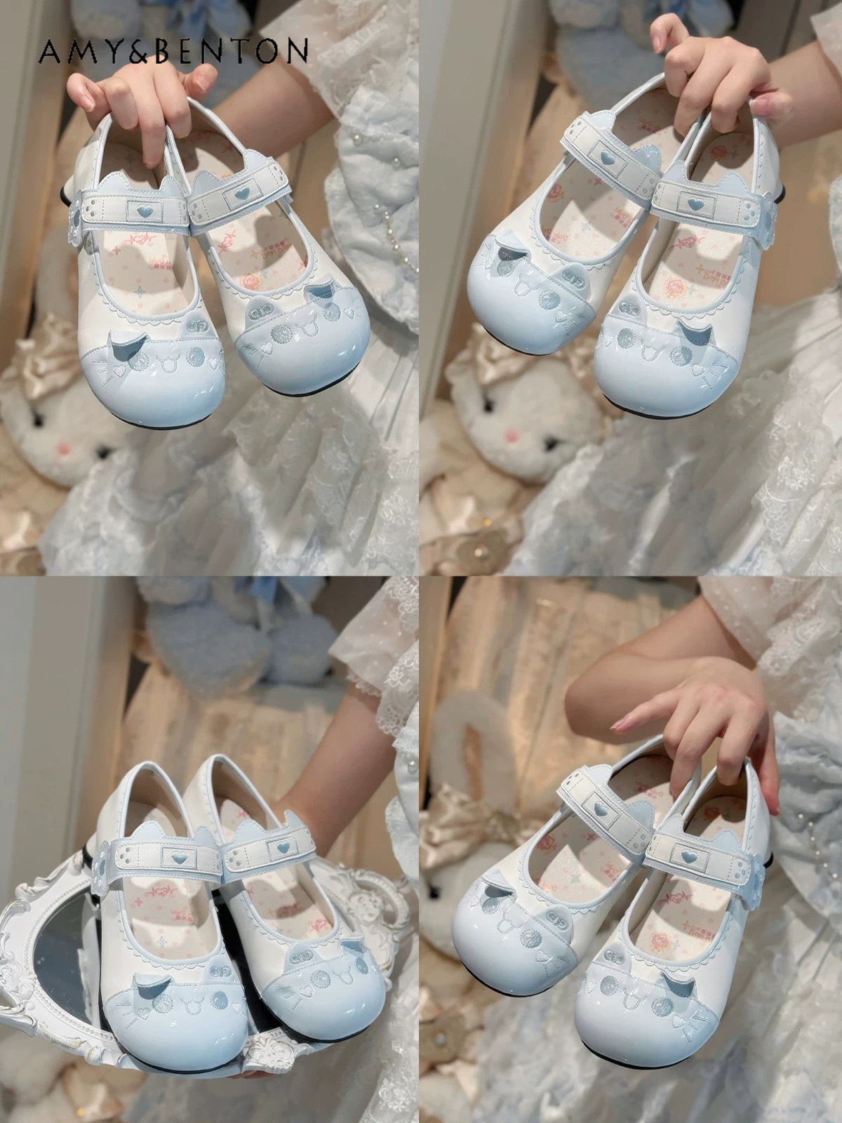 Embroidery Yes - Lolita Cat Ears Cartoon Embroidery Mary