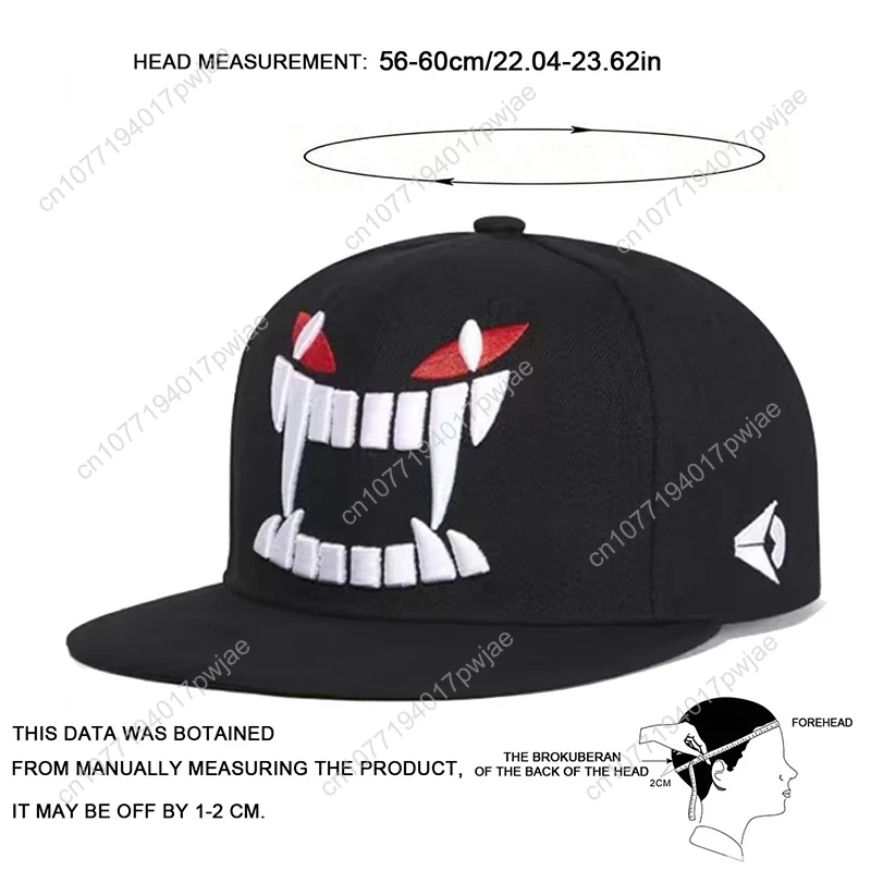 Unisex Demon Embroidery Hip-ho - Embroidery Cap reseña y precio