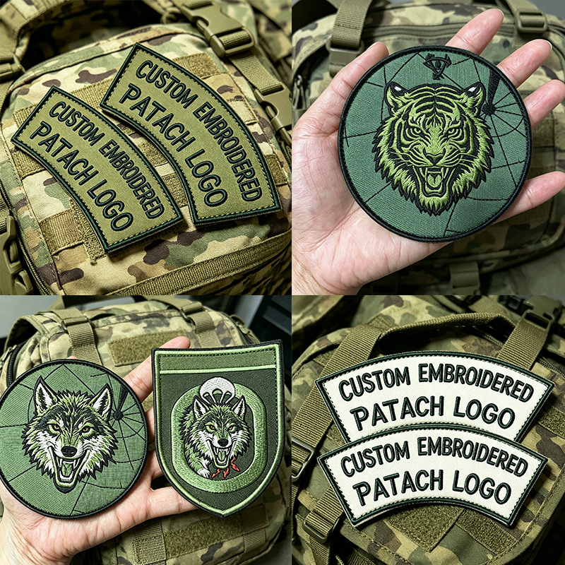 Custom Embroidered Logo Patche - Embroidery Design 3D reseña y precio