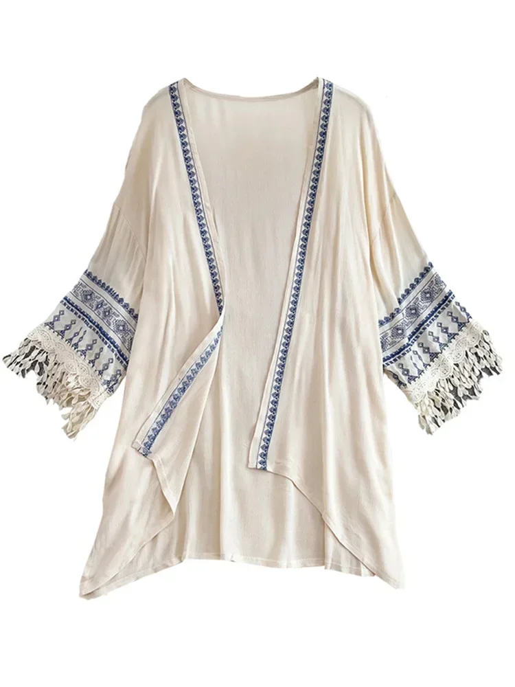 Summer Bohemian Ethnic Style S - Embroidery Zig Zag Stitch reseña y precio