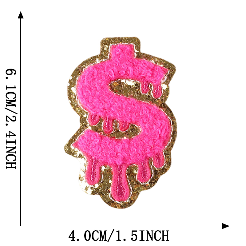10pcs Iron On Patches Lot Chen - Embroidery Design 3D reseña y precio