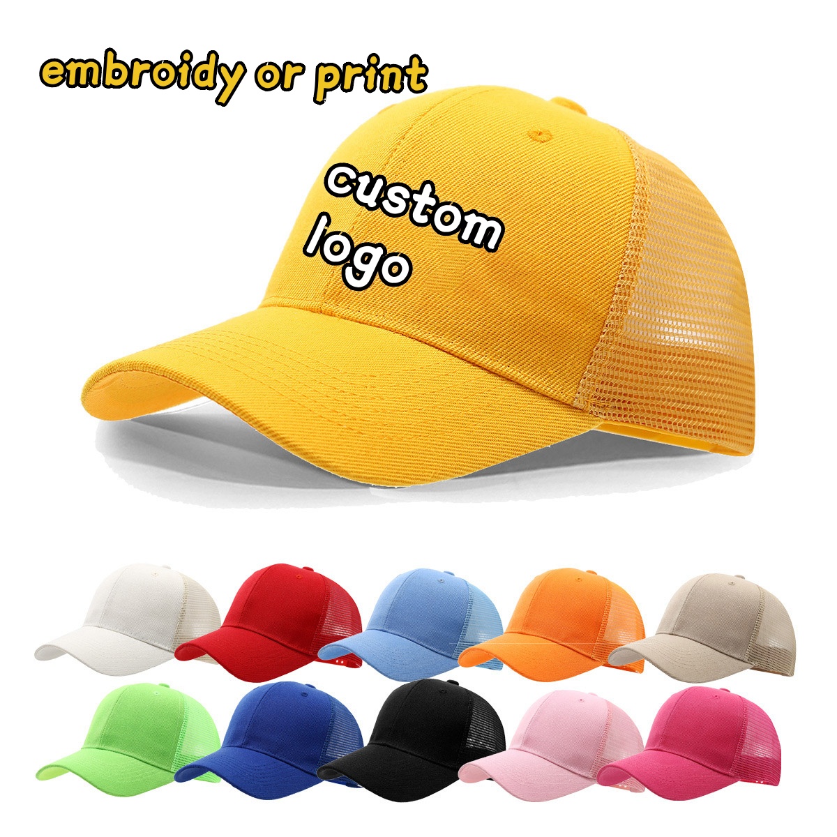 Custom Logo Cap Embroidery Pri - Embroidery Cap reseña y precio