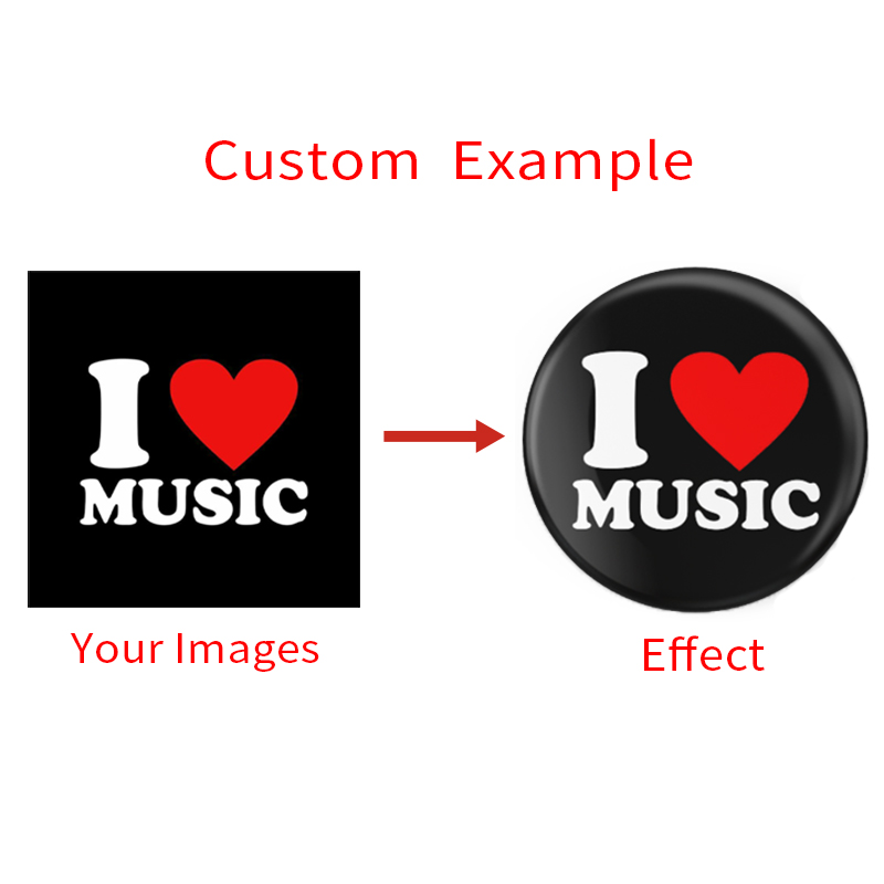 Custom Your Own Logo Pins Pers - Embroidery Illustration reseña y precio