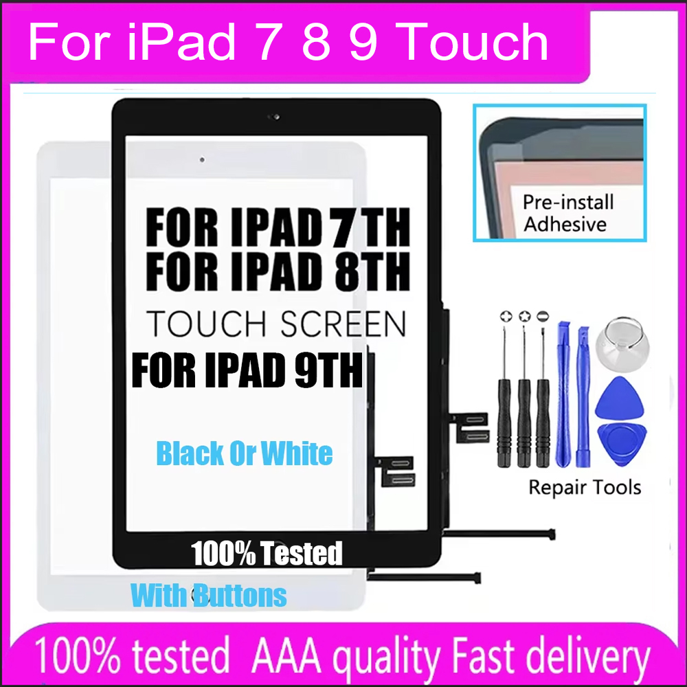 LCD Outer Touch For iPad 7 8 9 - Embroidery Digitizer reseña y precio