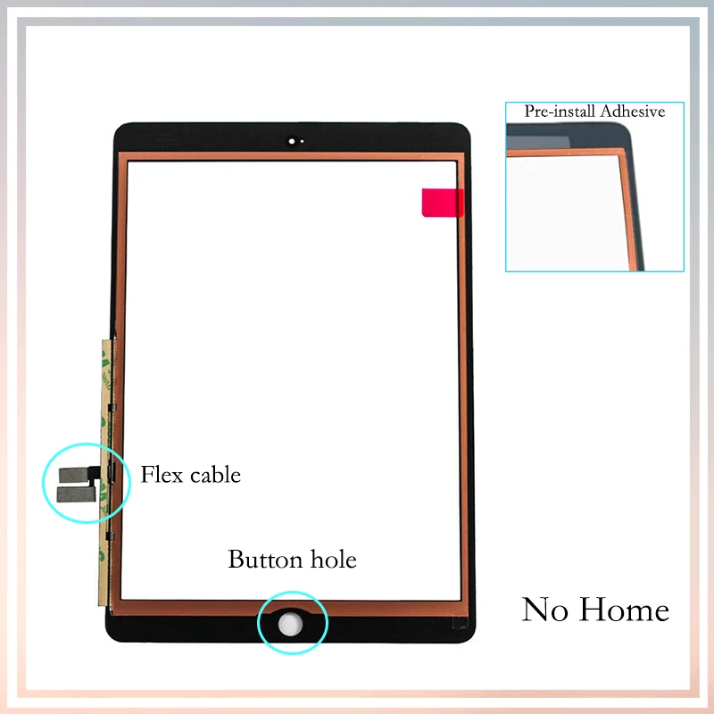 LCD Outer Touch For iPad 7 8 9 - Embroidery Digitizer reseña y precio