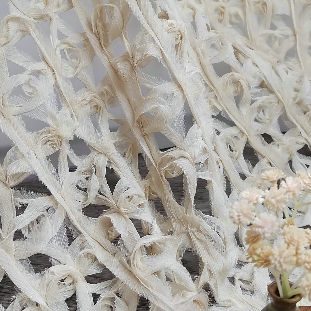 Woven 3D chiffon braided rope  - Embroidery Design 3D reseña y precio