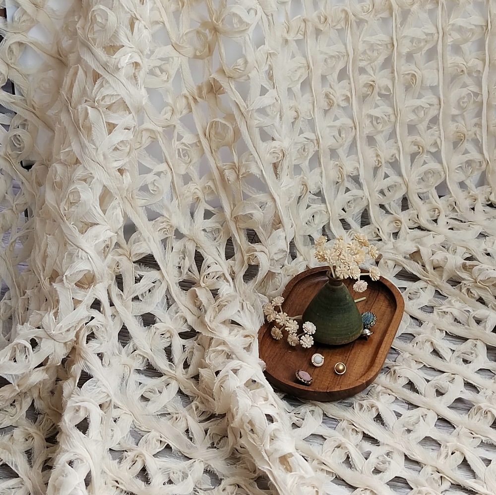 Woven 3D chiffon braided rope  - Embroidery Design 3D reseña y precio