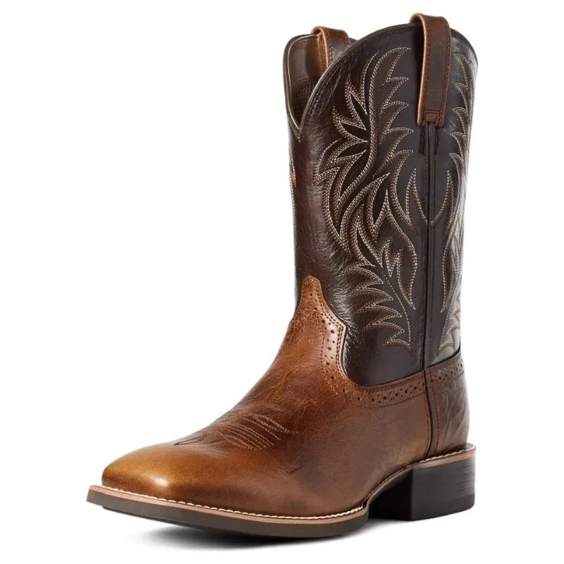 Men High Boots Embroidery Retr - Embroidery Yes reseña y precio