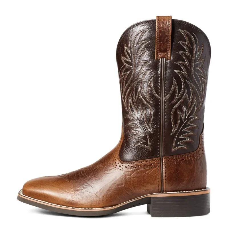 Men High Boots Embroidery Retr - Embroidery Yes reseña y precio