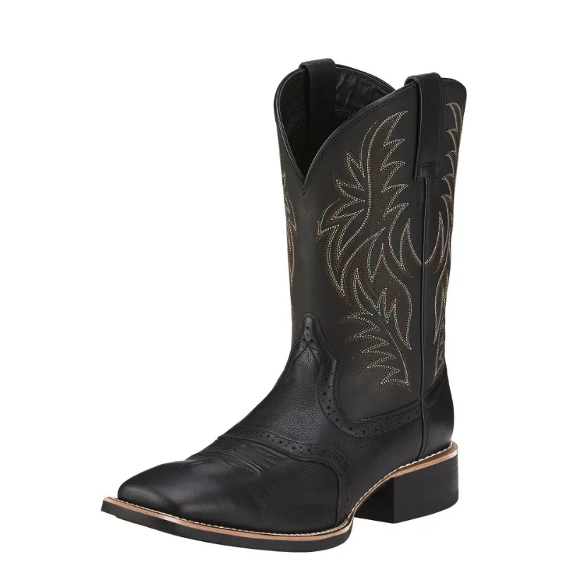 Men High Boots Embroidery Retr - Embroidery Yes reseña y precio