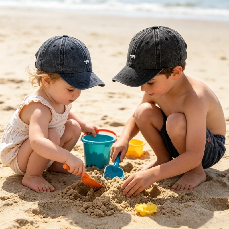 Kids Baseball Cap 49-53cm 2-6  - Embroidery Cap reseña y precio
