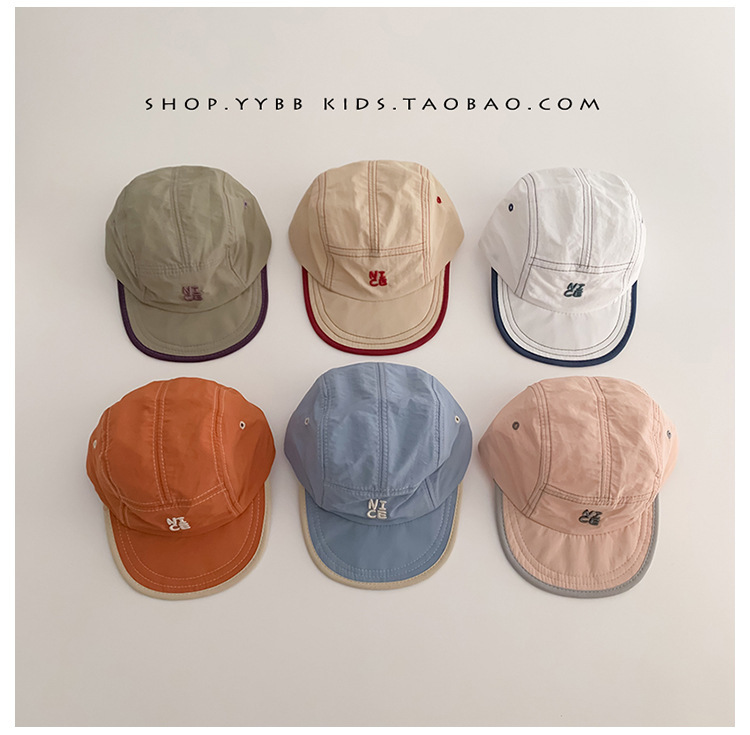 Summer Quick Dry Hat for Baby  - Embroidery Cap reseña y precio