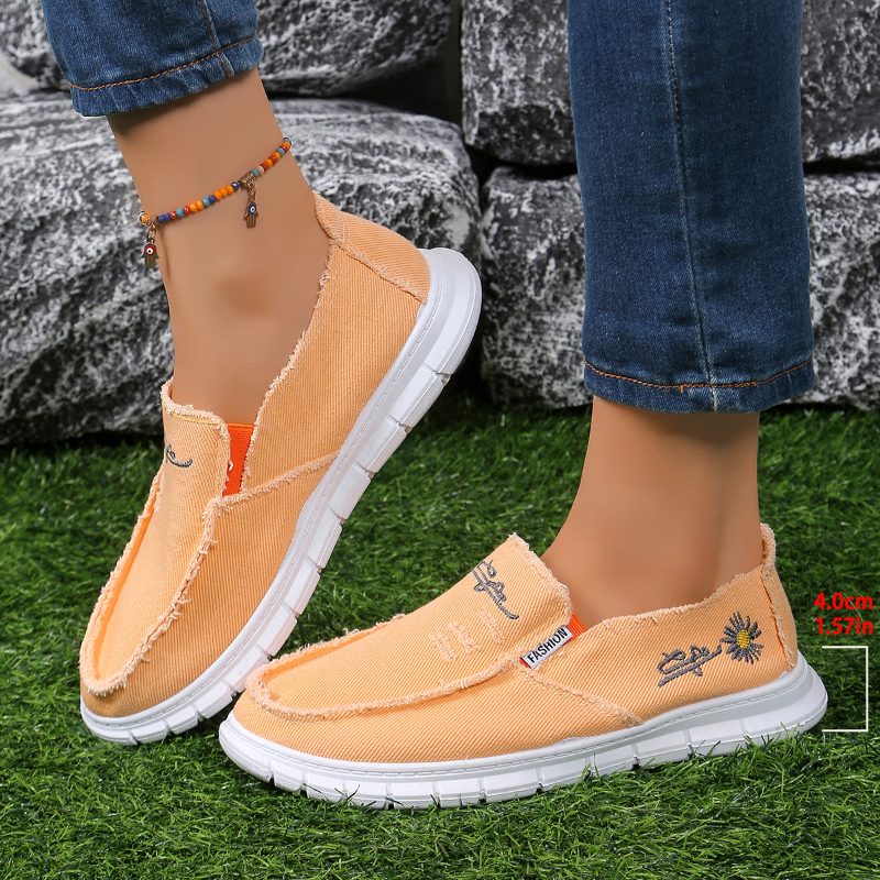 Men's Canvas Shoes 2025 New Wo - Embroidery Canvas reseña y precio