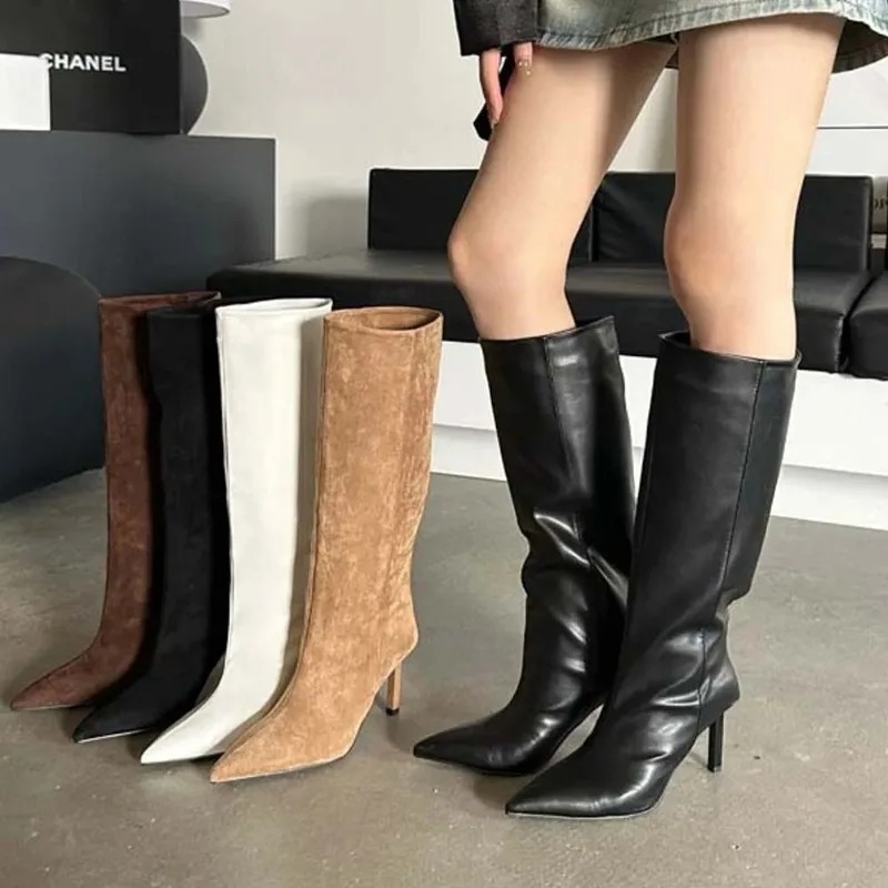 Luxury Women Long Boots Fashio - Embroidery Yes reseña y precio