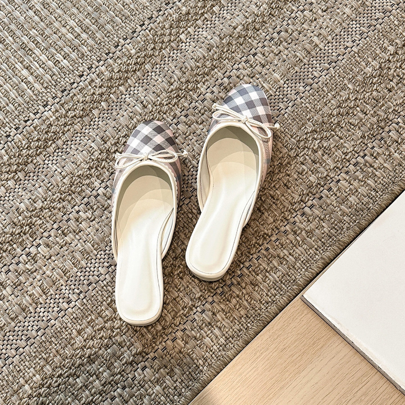 Summer New Arrival Stripe Prin - Embroidery Flat Shoes reseña y precio