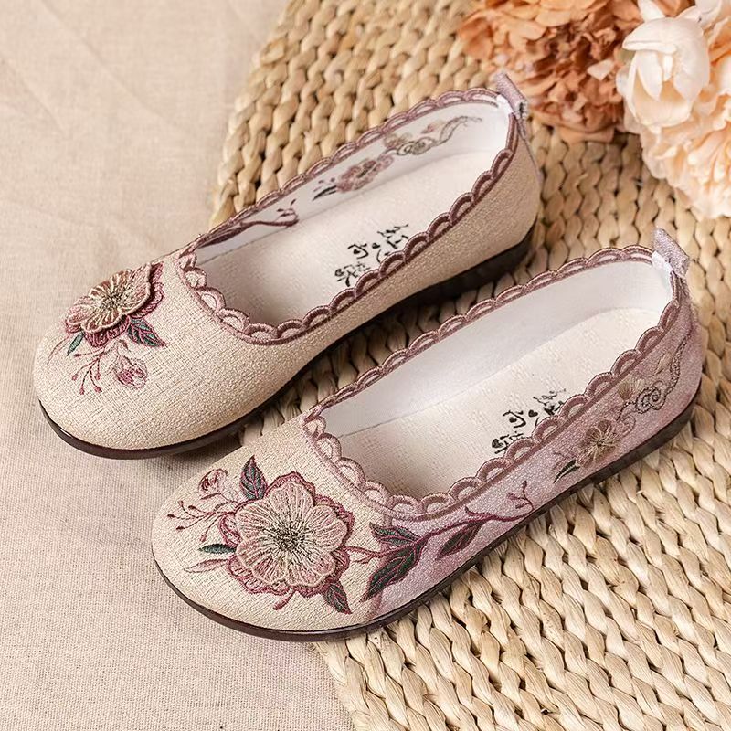 Women Spring Autumn New Flat s - Embroidery Canvas reseña y precio