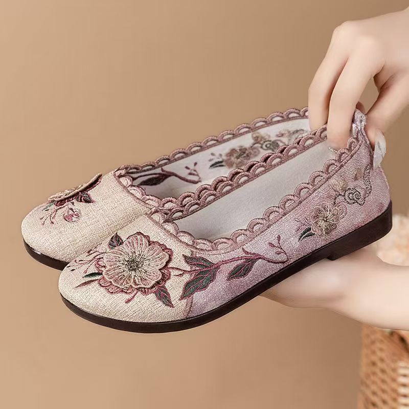 Women Spring Autumn New Flat s - Embroidery Canvas reseña y precio