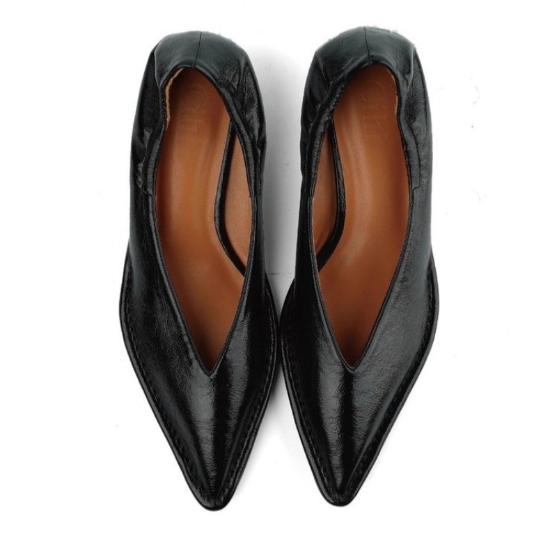 2025 New Pointed Toe Single Sh - Embroidery Flat Shoes reseña y precio