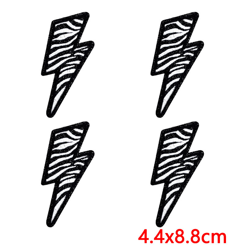 10PCS/Lot Bright Pink Zebra He - Embroidery Design 3D reseña y precio