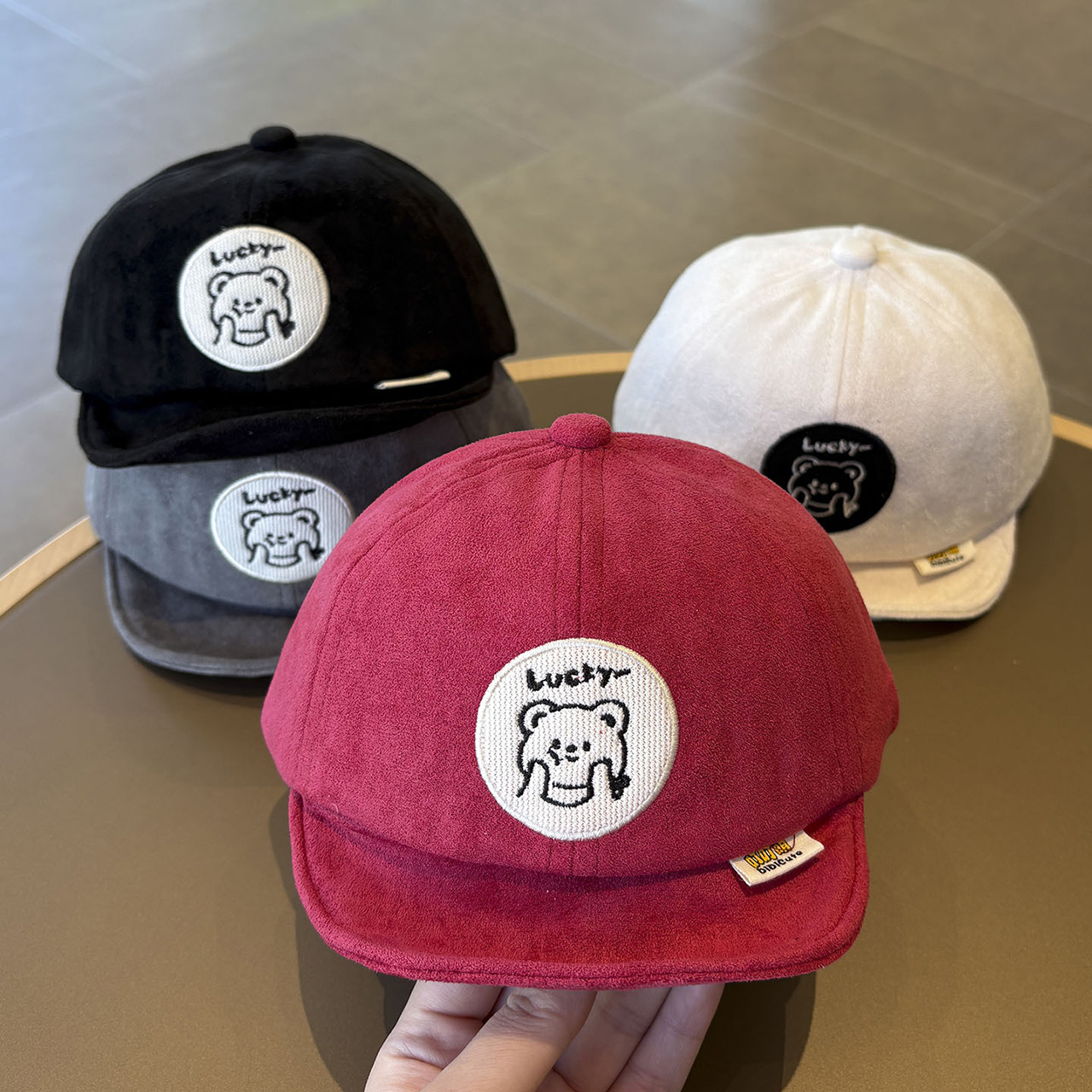 Solid Color Baby Baseball Hat  - Embroidery Cap reseña y precio