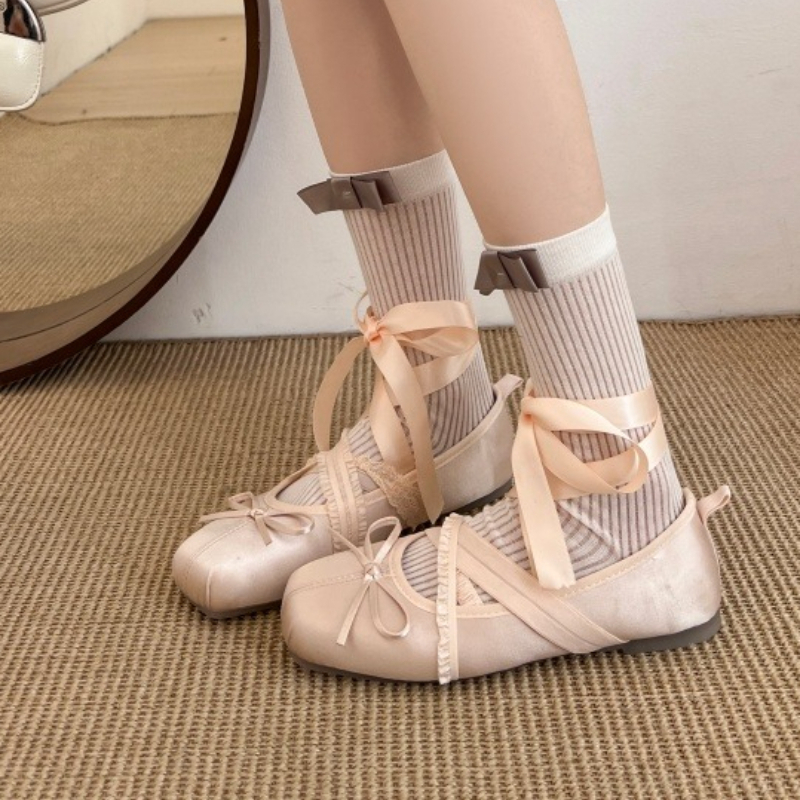 New Spring Comfortable Lace-up - Embroidery Flat Shoes reseña y precio
