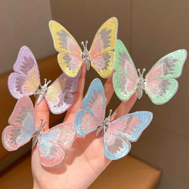 6/12PCS 3D Moving Butterfly Em - Embroidery Design 3D reseña y precio
