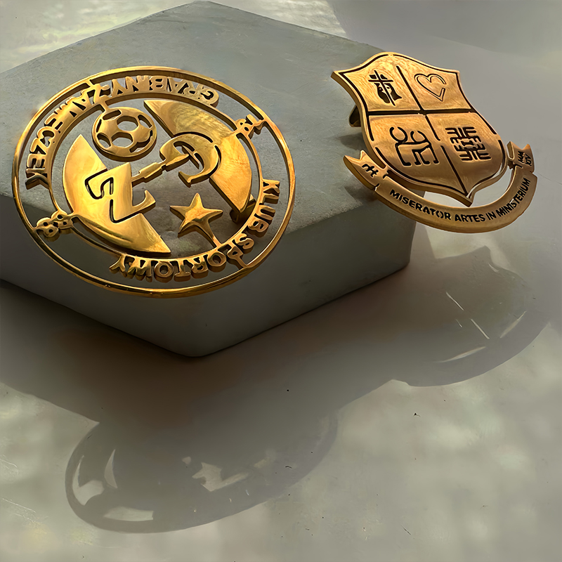 Custom Your Logo Brooch Person - Embroidery Illustration reseña y precio