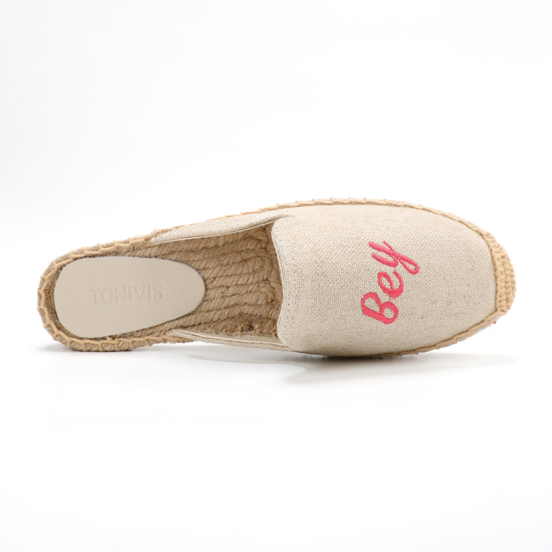 Women Floral Embroidered Espad - Embroidery Canvas reseña y precio