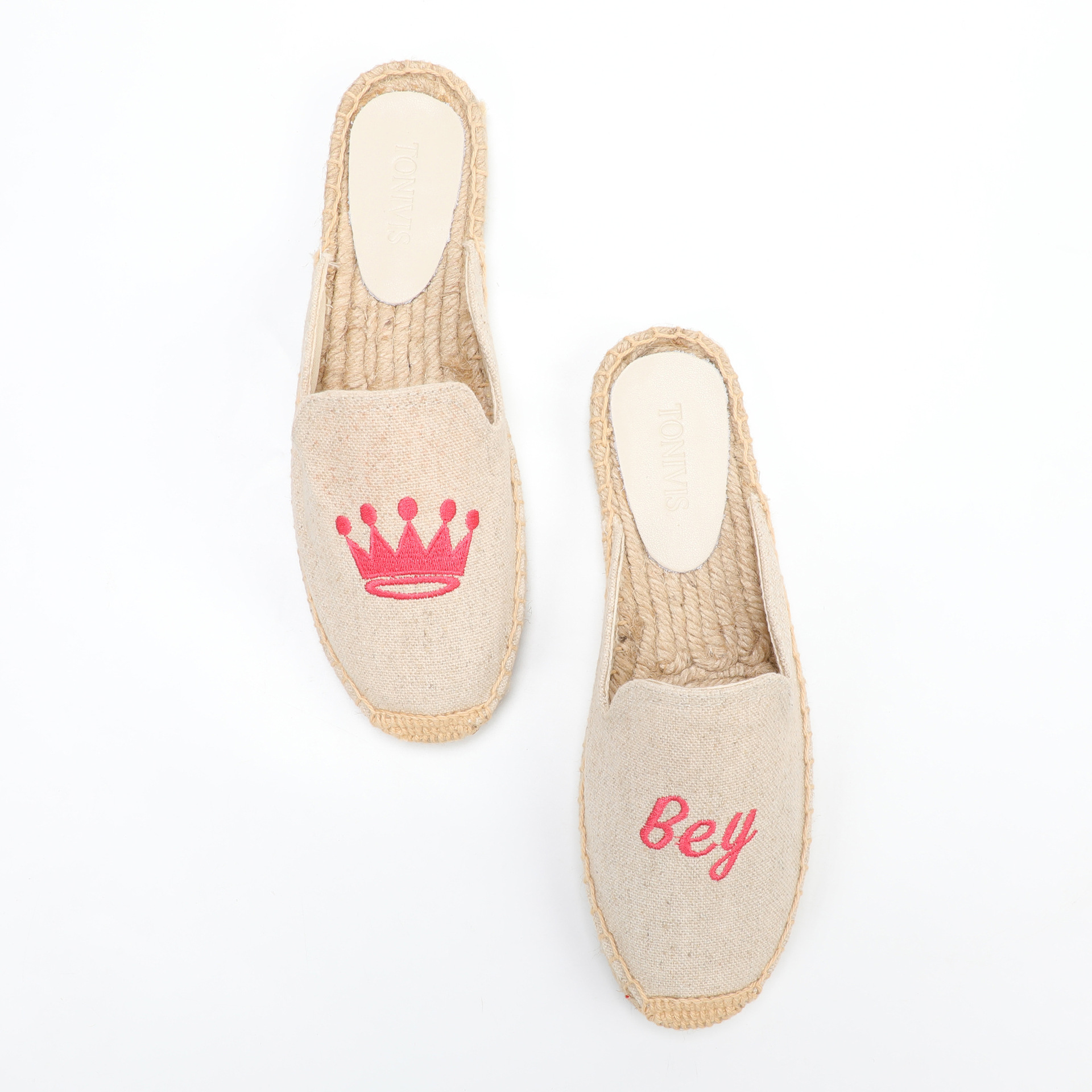 Women Floral Embroidered Espad - Embroidery Canvas reseña y precio