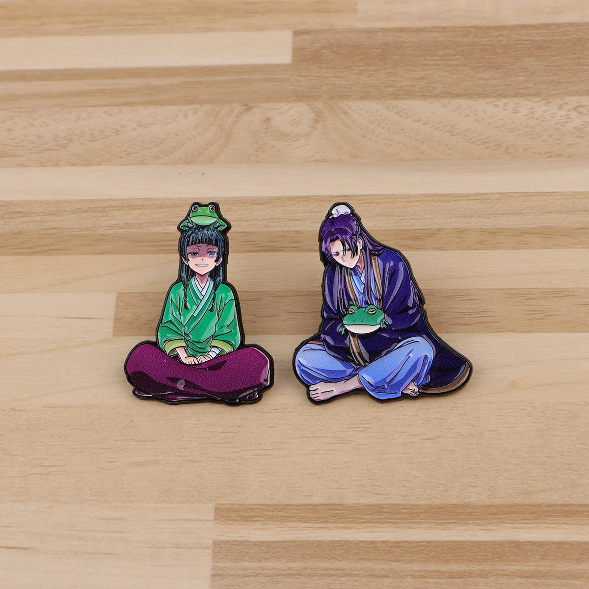 Anime Manga Enamel Lapel Pins  - Embroidery Illustration reseña y precio