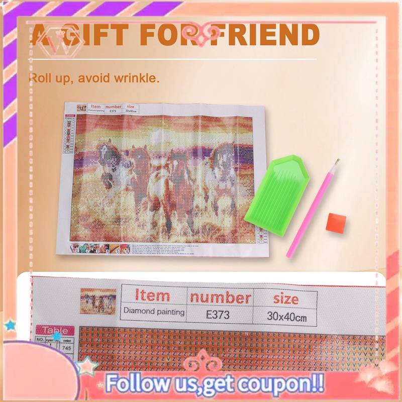 Upgraded Full Drill Square Dia - Embroidery Running Stitch reseña y precio