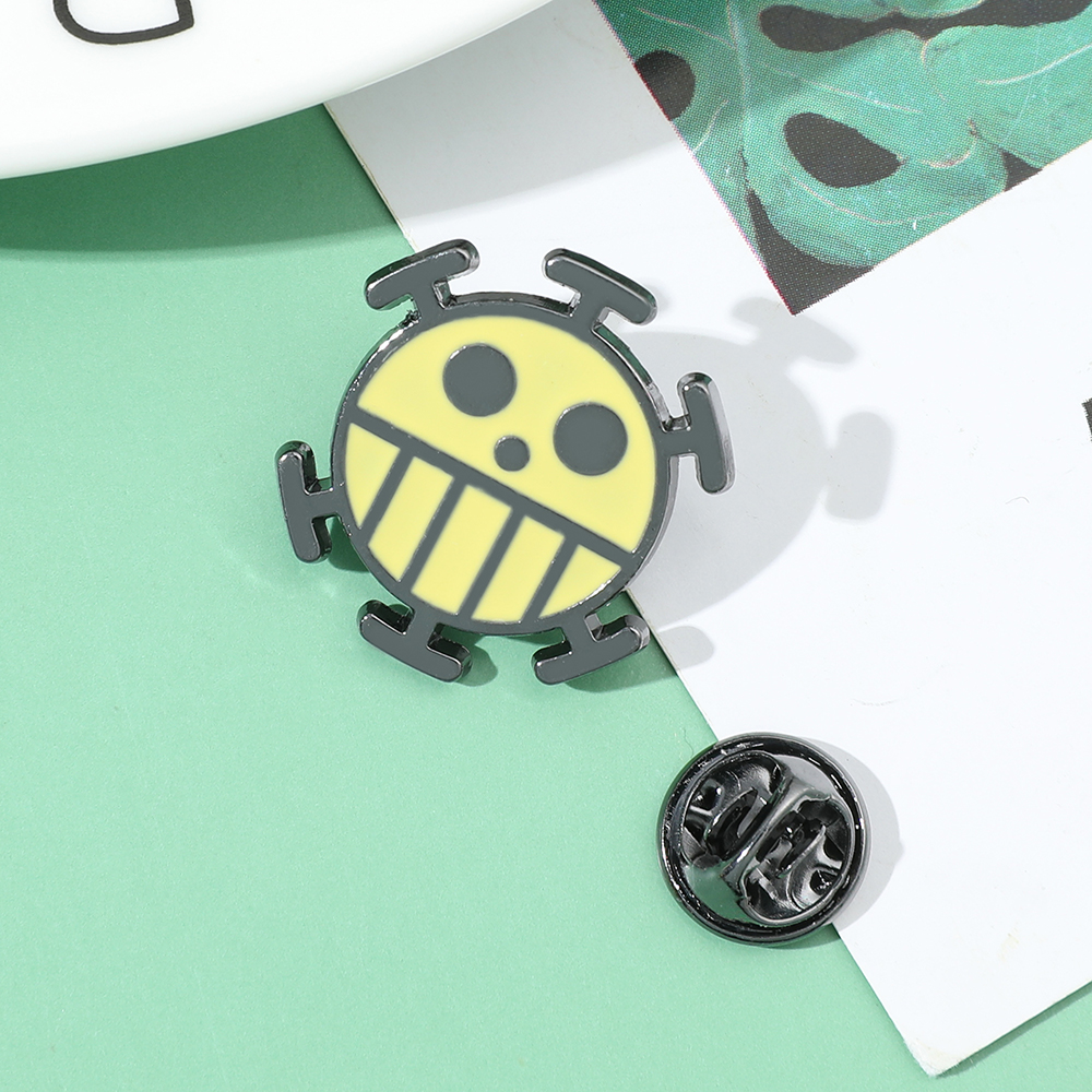One Piece Brooch Anime Cartoon - Embroidery Illustration reseña y precio