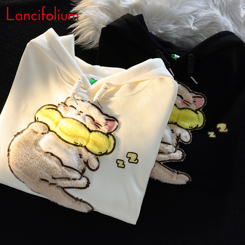 Flocking Kawaii  Cat Embroider - Embroidery Design 3D reseña y precio