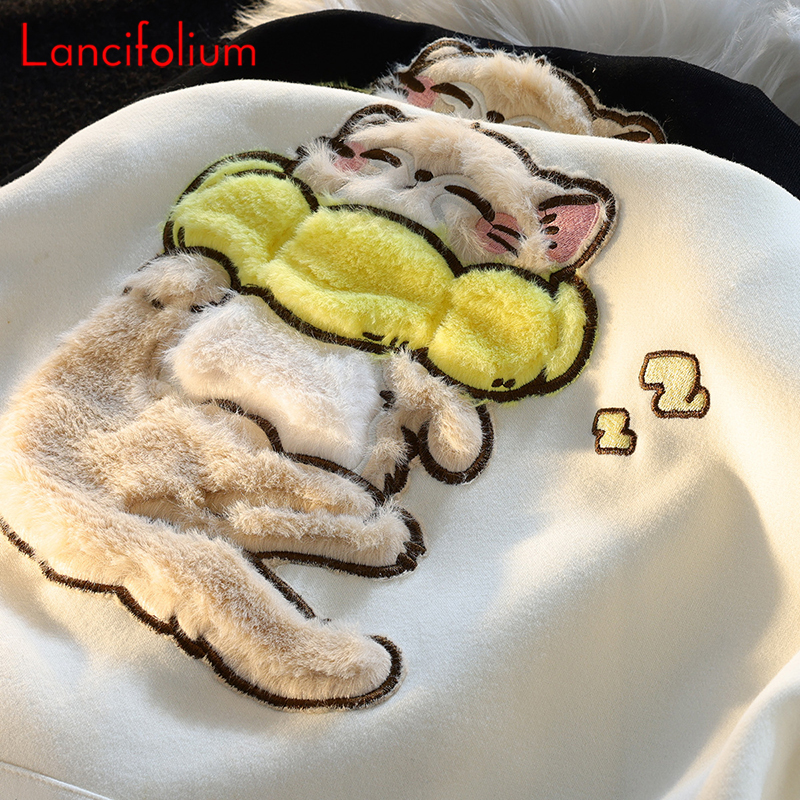 Flocking Kawaii  Cat Embroider - Embroidery Design 3D reseña y precio