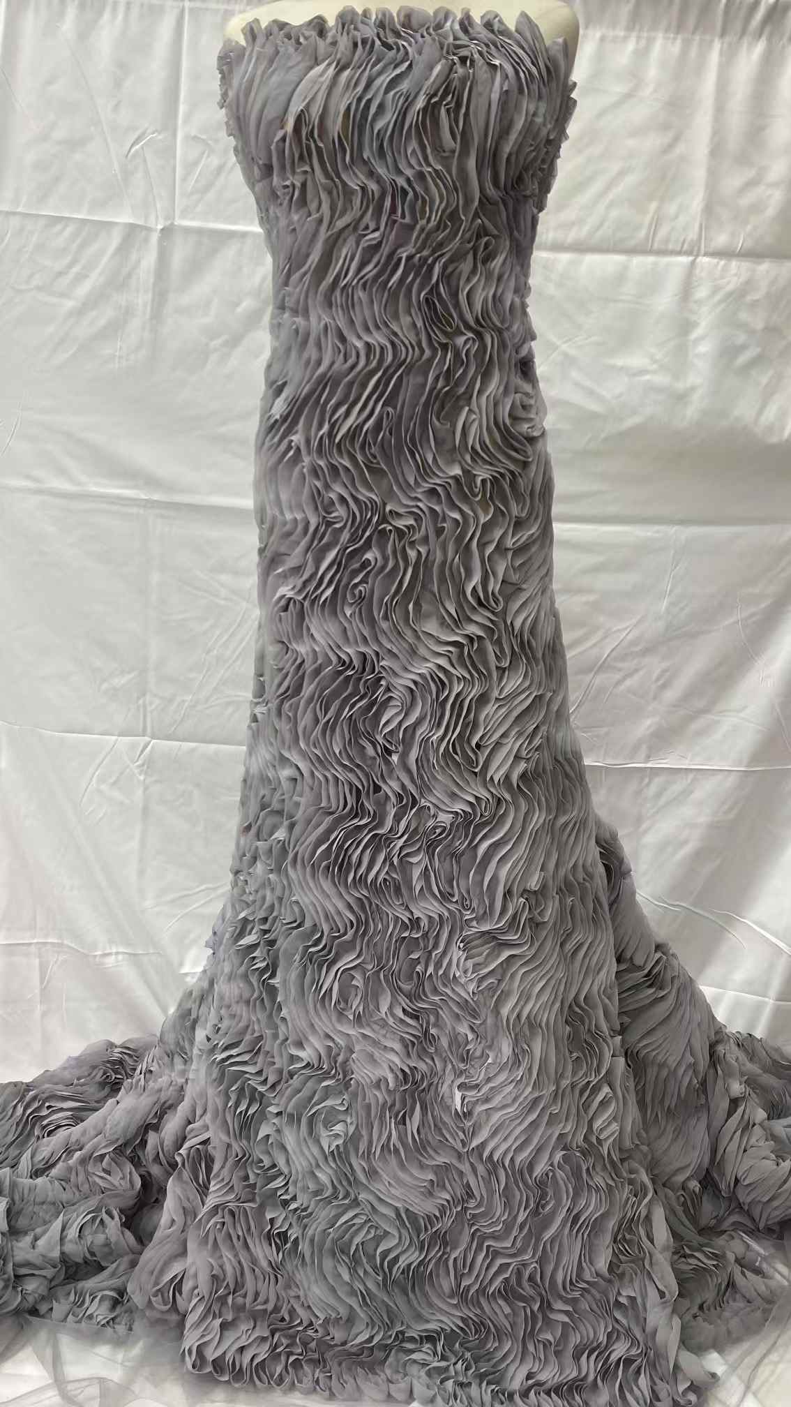 New Design African Tulle Lace  - Embroidery Design 3D reseña y precio