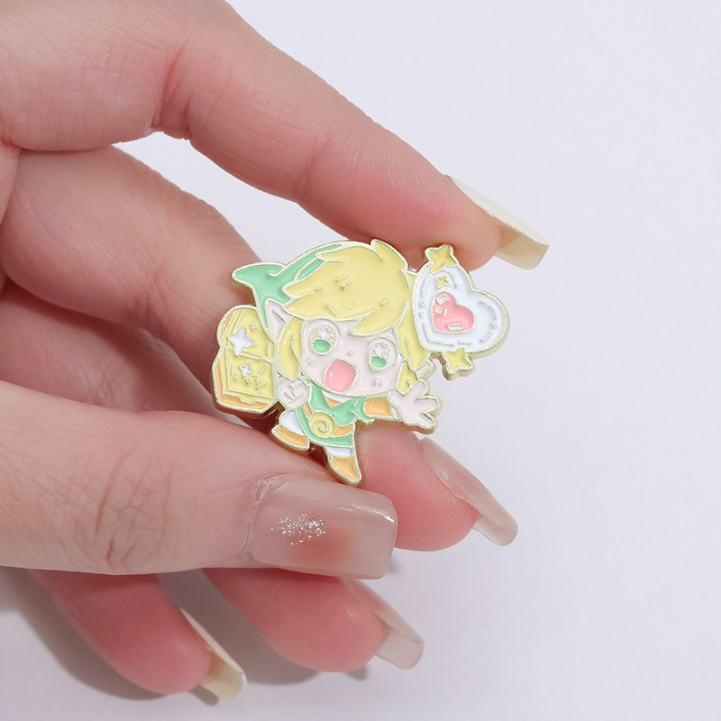 Adventure Game Badges Enamel P - Embroidery Illustration reseña y precio