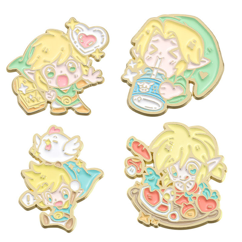 Adventure Game Badges Enamel P - Embroidery Illustration reseña y precio