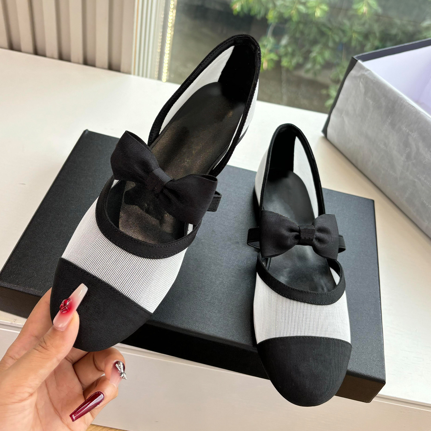 Bow Ballet Shoes 2026 New Fren - Embroidery Flat Shoes reseña y precio