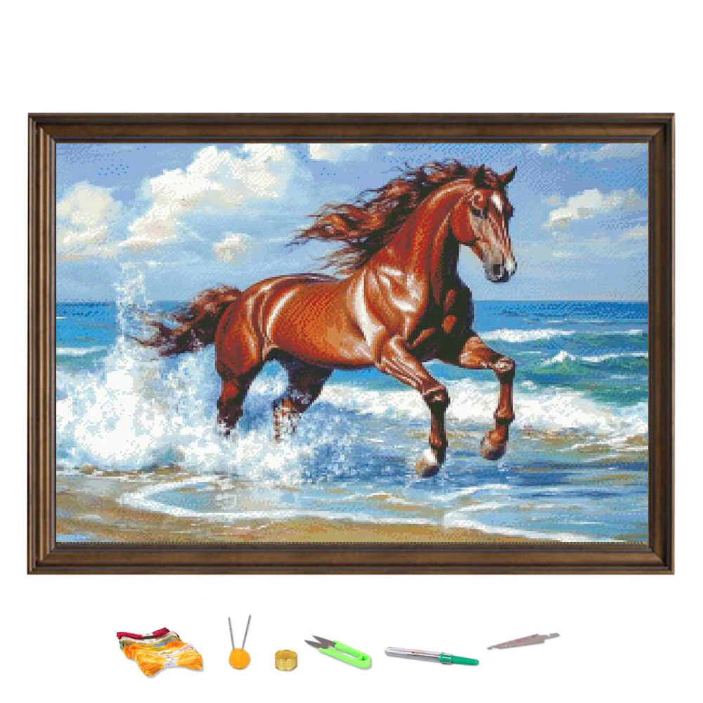 Cross Stitch Embroidery Kit Ho - Embroidery Running Stitch reseña y precio