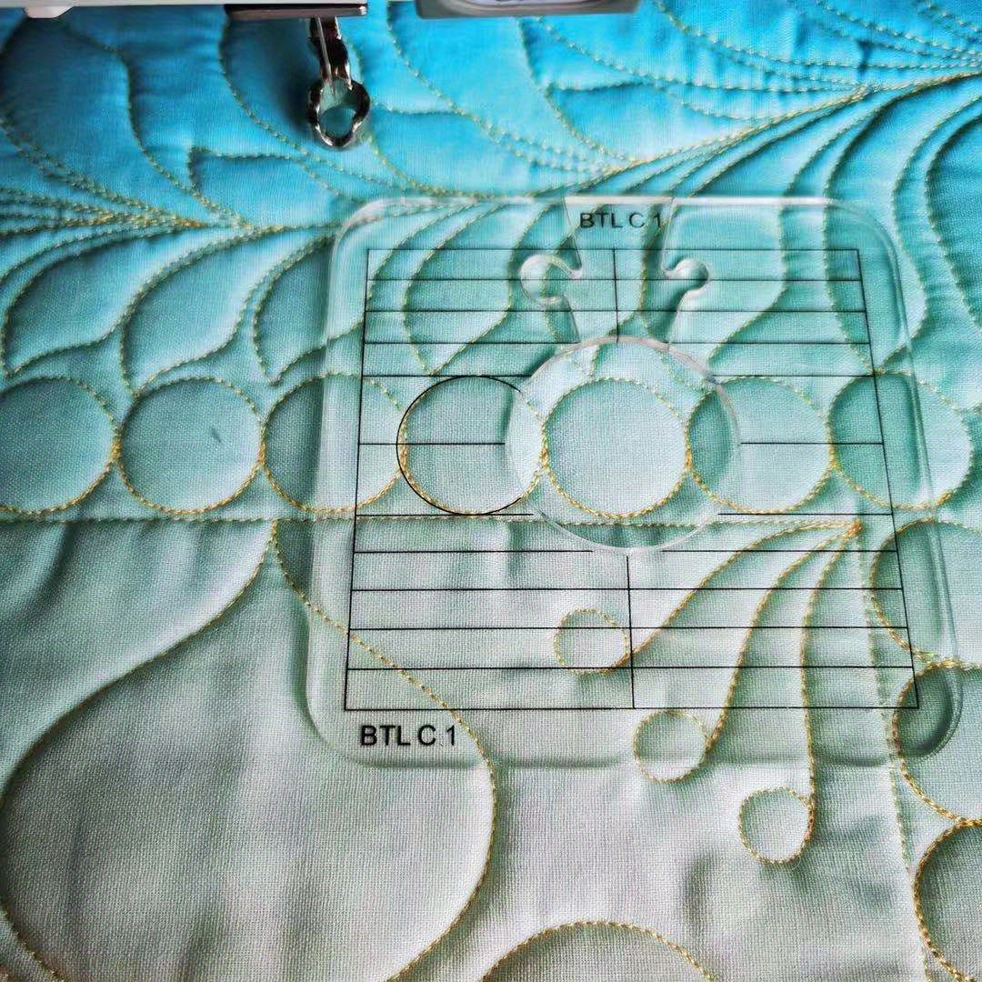5Pcs Quilting Templates for Lo - Embroidery Zig Zag Stitch reseña y precio