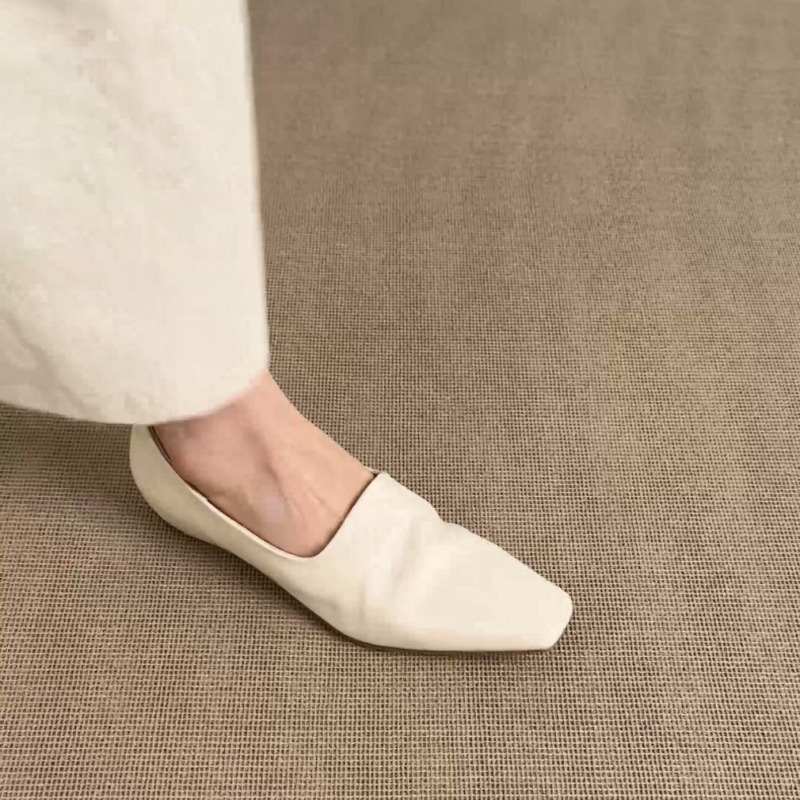 Retro Flat Loafers Women's Sli - Embroidery Flat Shoes reseña y precio