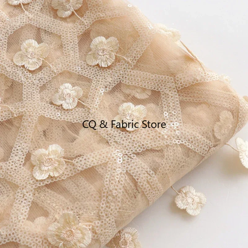 Apricot 3D Small Floral Embroi - Embroidery Design 3D reseña y precio