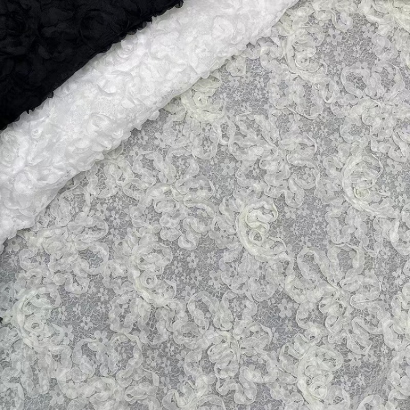 3D Flowers Embroidery Tulle Me - Embroidery Design 3D reseña y precio
